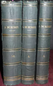 Alfred de Musset, 1867 French Theatre, Poetry and Comedies. 4 Volumes - Imagen 1 de 11