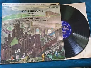 NM Columbia 33cx 1735 B/G ED1 MENDELSSOHN OVERTURE KLEMPERER LP - Picture 1 of 6