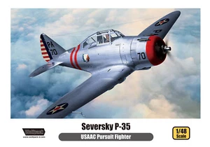 Seversky P-35 'USAAC' - KIT MODELO PLÁSTICO, Wolfpack WP14814, ESCALA 1/48 - Imagen 1 de 9