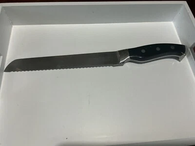 Cuchillo de pan dentado de chef FABERWARE 8" usado Foto 1 de 4