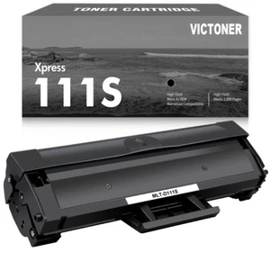 Cartucho de tóner negro MLT-D111S MLTD111S para Samsung 111S Xpress M2020W M2070FW - Imagen 1 de 4