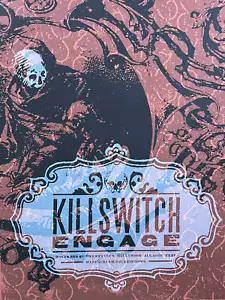 Killswitch Engage - 2006 Micah Smith poster West Hollywood, CA Key Club - Picture 1 of 6