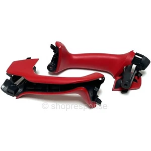 OEM JDM Toyota 86 ZN6 Red Interior Inside Door Handles Fits 13-18 FR-S FRS BRZ - Picture 1 of 2