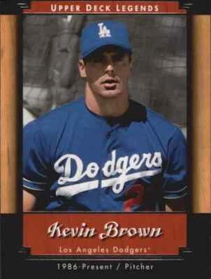 2001 Upper Deck Legends Baseball Card #67 Kevin Brown - Image 1 of 2