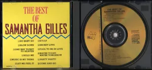 SAMANTHA GILLES The Best Of- JAPAN 24k GOLD CD 1989 D33Y0357 3300Yen RARE! - Picture 1 of 3