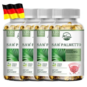 Sägepalme 1000mg | 120 Sägepalmenextrakt für die Prostata | Hochdosierte Kapseln - Bild 1 von 16