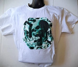 Diamond Supply Company Skull Men's Short Sleeve T-Shirt White L - Picture 1 of 8