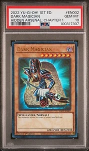 Dark Magician Ultra Rare HAC1-EN002 1st Edition Yugioh GEM MINT PSA 10 - Picture 1 of 2