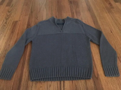 Michael Brandon Mens Mock Neck Long Sleeve Gray Sweater Size Small - Image 1 of 4