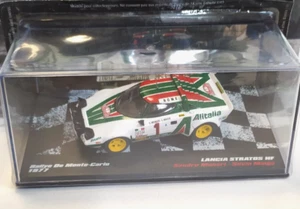 DE AGOSTINI 1:43 AUTO LANCIA STRATOS HF #1 MUNARI RALLY M.CARLO '77 + FASCICOLO - Foto 1 di 2