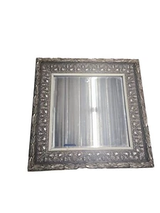 Two Mirrors In Metal Ffame - Picture 1 of 4