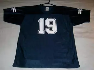 Miles Austin 19 Dallas Cowboys Apparel NFL Blue Jersey Boy's XL 18-20 used - Picture 1 of 2