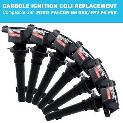 6x Ignition Coil for Ford Falcon 2008 2009 2010 FG Sedan 4.0 i XT/G6/G6E/XR6 RWD - image 1 of 4