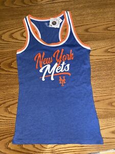 NEW YORK METS MLB  WOMENS CAMPUS LIFESTYLE  ROYAL TANK TOP ALL SIZES