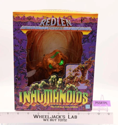 Redlen Tree Stump Mutore Complete W/Box Inhumanoids 1986 Hasbro Action Figure Cover