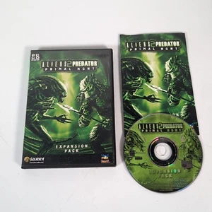 Aliens Vs Predator 2 Primal Hunt PC Videojuego Manual PAL - Imagen 1 de 4