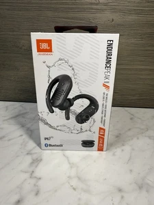 JBL Endurance Peak II Wireless Ear-Hook Headset - Black - Picture 1 of 6