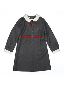 Gucci Girls Gray Dress 8 - Picture 1 of 2
