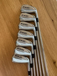 Cobra King Forged Tec One Length Eisensatz 4-PW / Flex R / Golfschläger / Golf - Picture 1 of 4