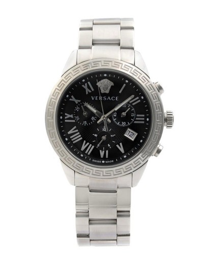 Orologio Uomo Versace Landmark Acciaio Nero Quadrante Romano Quarzo P6C99GD008 S099