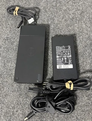 正品戴尔 USB-C Thunderbolt 扩展坞 WD19S K20A001 + 130w 戴尔交流适配器 — 第 1/4 张图片