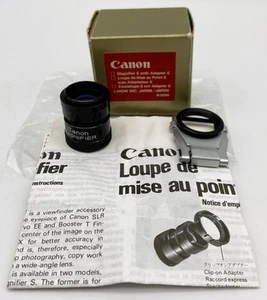 Canon Ingranditore S con Adattatore S per AE-1, Giappone, appare nuovo in scatola aperta - Foto 1 di 20