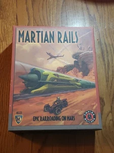 Raro Martian Rails: Epic Railroading on Mars 2009 juego de mesa de Empire Builder - Imagen 1 de 22