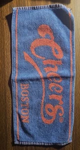 Cheers Boston Golf Bar Towel Terrycloth TV Show Sports Workout Gym Golfing Towel - Picture 1 of 2
