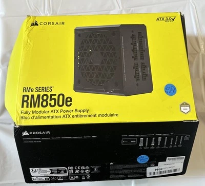 CORSAIR CX850e 80 PLUS Bronze Semi-Modular Power Supply- Low-Noise ATX 850Watt - Image 1 of 4