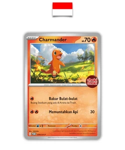 Pokémon Card – Charmander 059/SV-P Promo Choki Choki – Indonesian - Imagen 1 de 2