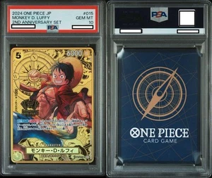 PSA 10 Monkey D. Luffy ST13-015 SR 2º Aniversario Set UNA PIEZA Japonés 2024 - Imagen 1 de 1