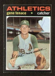 Gene Tenace #338 signed autograph auto 1971 Topps Baseball Trading Card - Picture 1 of 1