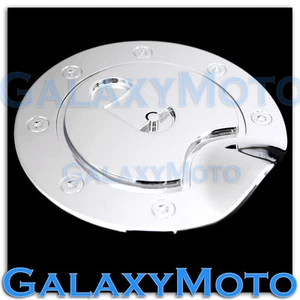 02-09 GMC Envoy triple cromado plástico ABS gasolina combustible cubierta puerta tanque SUV - Imagen 1 de 1