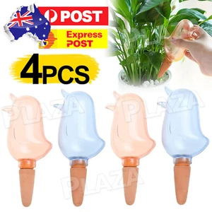 4x Bird Shape Plant Self Watering Spikes Pot Drip Irrigation Garden Waterer NEW - Picture 1 of 10