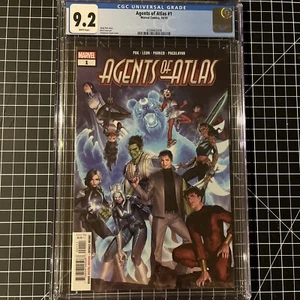 AGENTI DI ATLAS 1 SHANG CHI CGC 9.2 1A APP -JIN SOO -HAE WON MARVEL 2019 - Foto 1 di 14