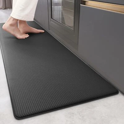 Waterproof Kitchen Door Floor Mat Non-Slip Home Rug Carpet Anti-Oil Easy Clean - image 1 of 4