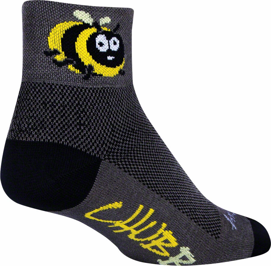 SockGuy Women's Classic Chubbee Low Socks | 2 inch | Black | S/M - Image 1 of 1