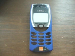 BRAND NEW Genuine Original Nokia 8210 Front fascia cover housing Blue - Picture 1 of 2