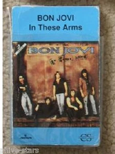 Jon Bon Jovi In These Arms Blaze of Glory Hard Rock 2 Import Cassettes set lot - Picture 1 of 8