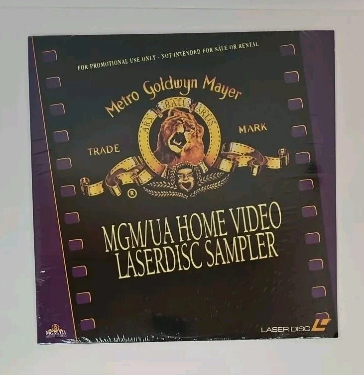 Mgm/ua Home Video Laserdisc Sampler Ml102880 Demo Disc