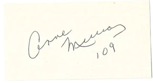 Anne Murray Autograph Signed Cut 2009 Canada’s Songbird Snowbird Nova Scotia - Picture 1 of 2