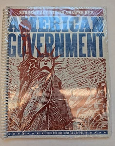 BJU American Government Student Activities Answer Key 3rd Ed NEW Sealed - Picture 1 of 3