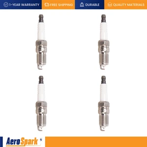 Set of 4 Iridium Spark Plugs for Buick Chevrolet Ford GMC Pontiac 3013 RS14PYC6 - Picture 1 of 8