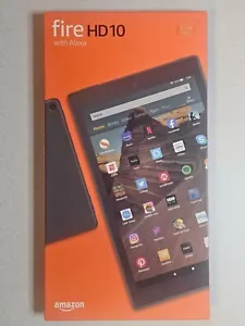 NEW Amazon Fire HD 10 32GB 7th Generation with Alexa - Black - Picture 1 of 4