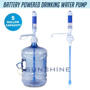 Battery Operated Water Bottle Jug 5 Gallon Dispenser Hand Electric Switch Pump - Picture 1 of 22