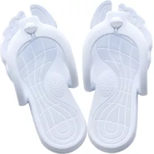 Sandalias de Playa Reutilizables Pedicura Zapatillas Azul Cielo Viaje Mujer - Imagen 1 de 12