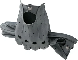 Guantes de conducción de cuero genuino para hombres y mujeres, sin forro complet - Imagen 1 de 12
