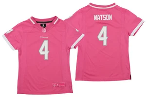 OuterStuff NFL Youth Girl's Houston Texans Deshaun Watson Jersey, Pink - Picture 1 of 5