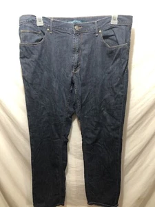 PERRY ELLIS men's medium wash denim jeans, sz. 38x31 Straight 100% Cotton - Picture 1 of 5