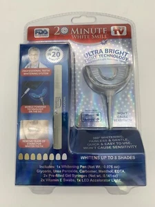 20 Minute White Smile As Seen On TV Teeth Whitening Kit New - Picture 1 of 2